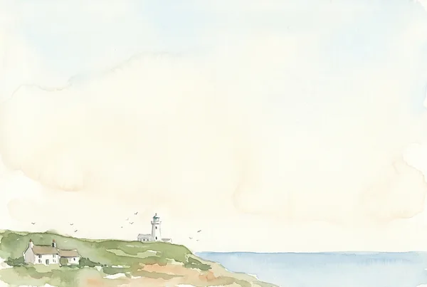 Coastal Watercolour